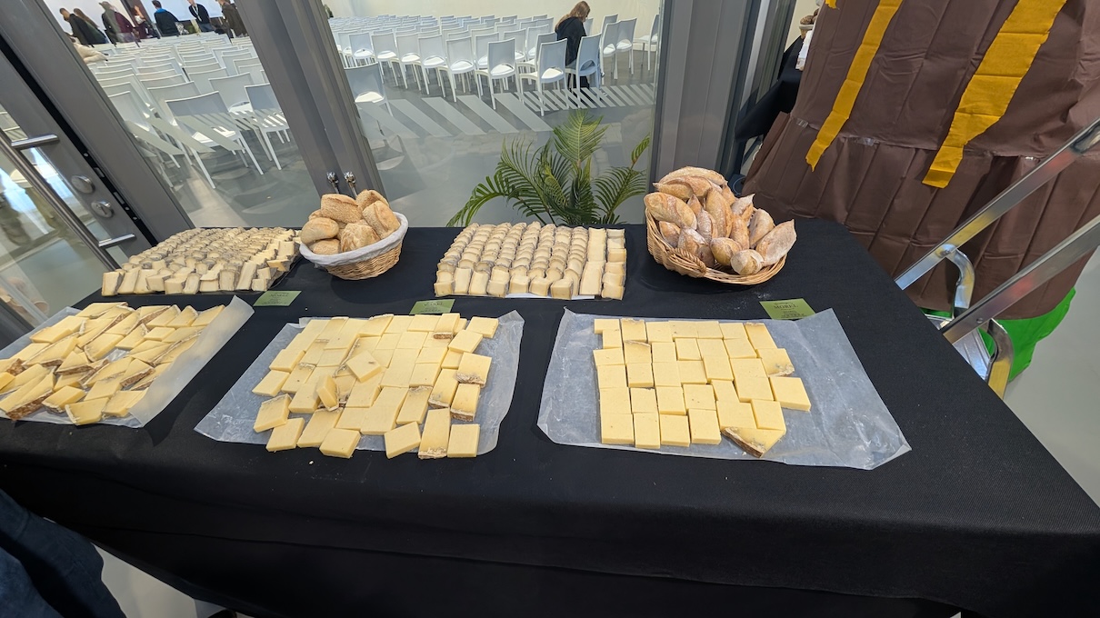 Photo des plateaux de fromage